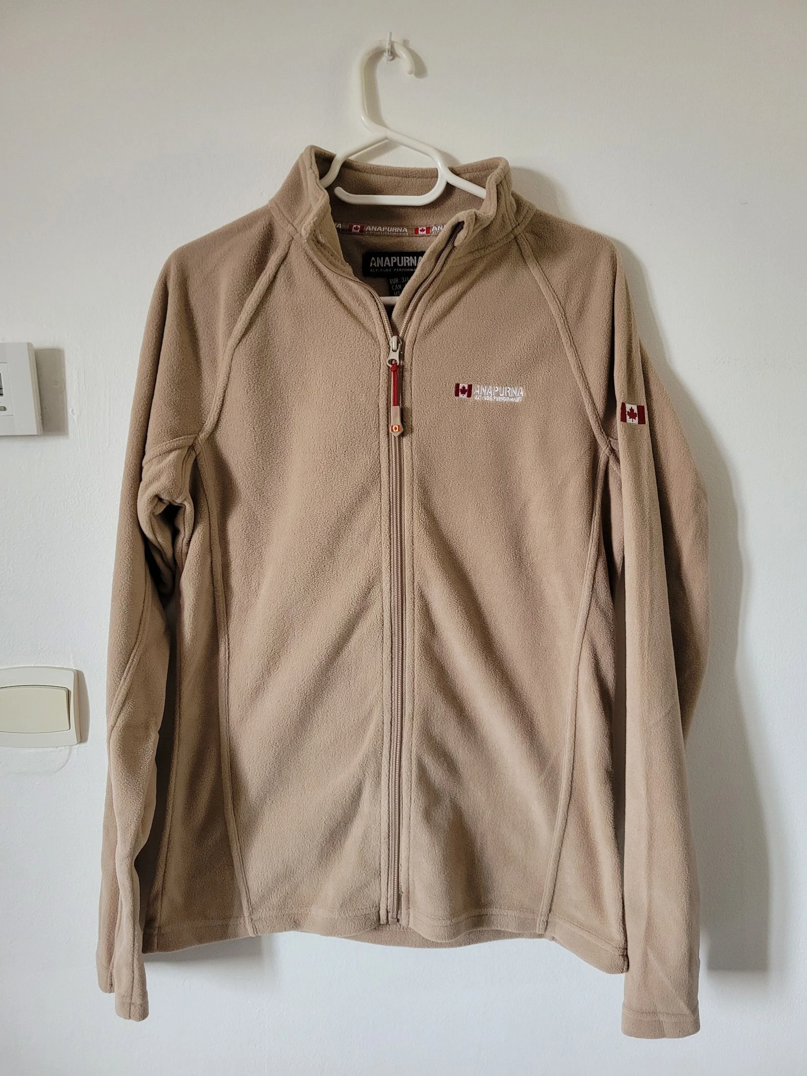 Veste polaire beige Anapurna Altitude Performance – Taille 3/L